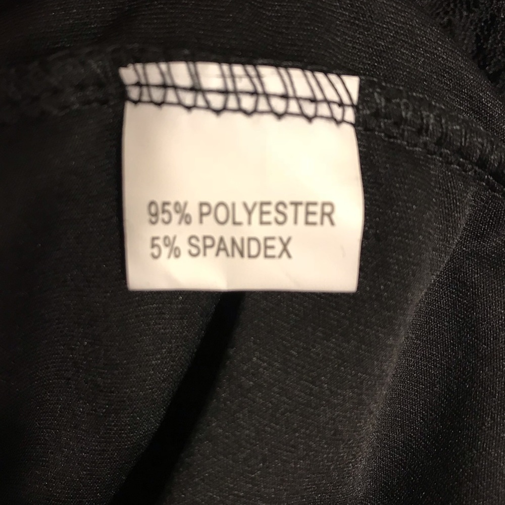 SOLD-Black lace dress - Picture 7 of 7